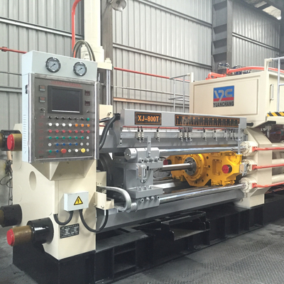 Building Material Shops Aluminum Profile Extrusion Press Machine For Single Action Press XJ-800UST