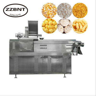 Dog Stainless Steel Rice Snacks Extruder Machine Grain Extruder Single Screw Food Extruder
