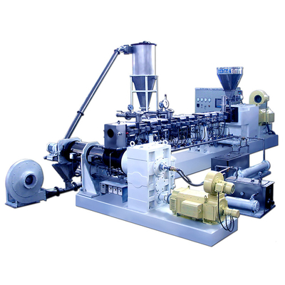 Rubber Granules SHJ-18 High Efficiency Parallel Twin Screw Extruder Machine For Lab Use